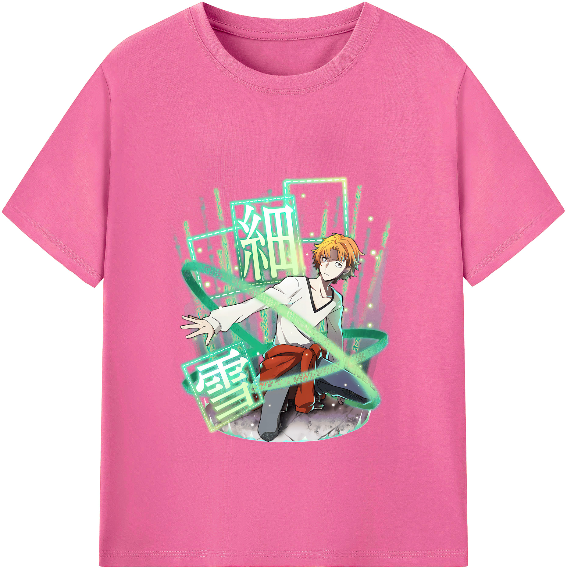 （画像用） 文豪ストレイドッグス Bungo Stray Dogs レディースカジュアルプリントTシャツ（綿100％）